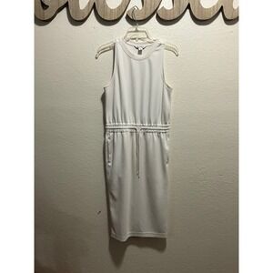 Athleta Sleeveless White Dress Small